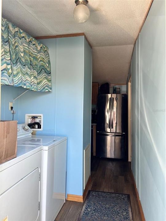 Front Entrance into Laundry Room