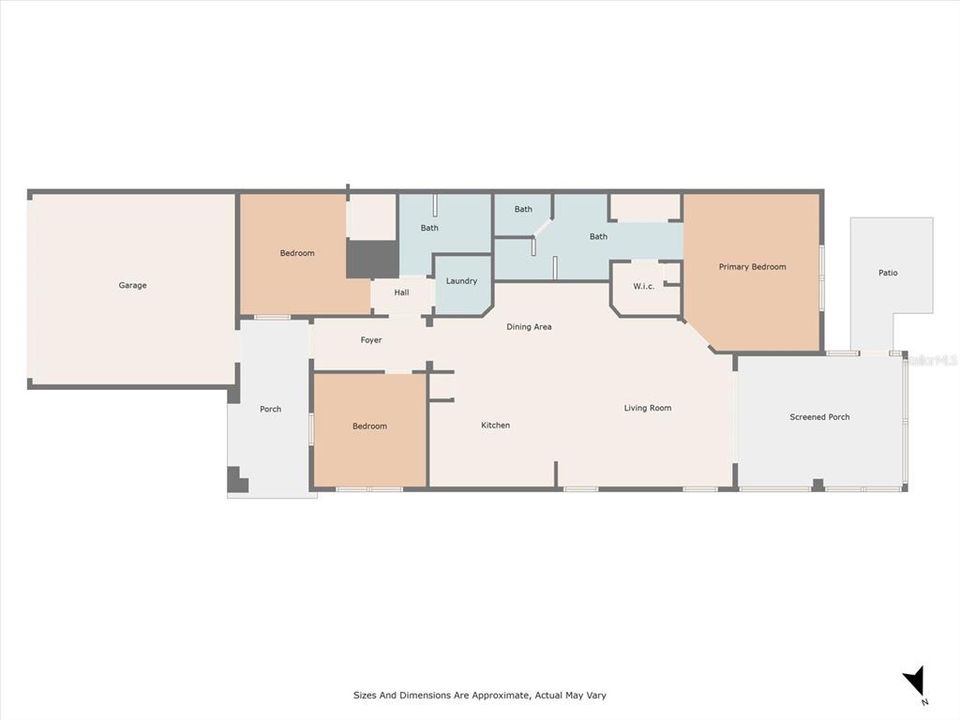 For Sale: $439,900 (2 beds, 2 baths, 1524 Square Feet)