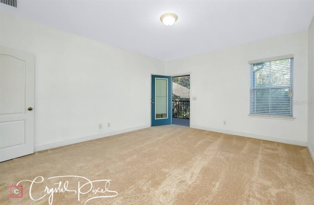 master Bedroom private balcony