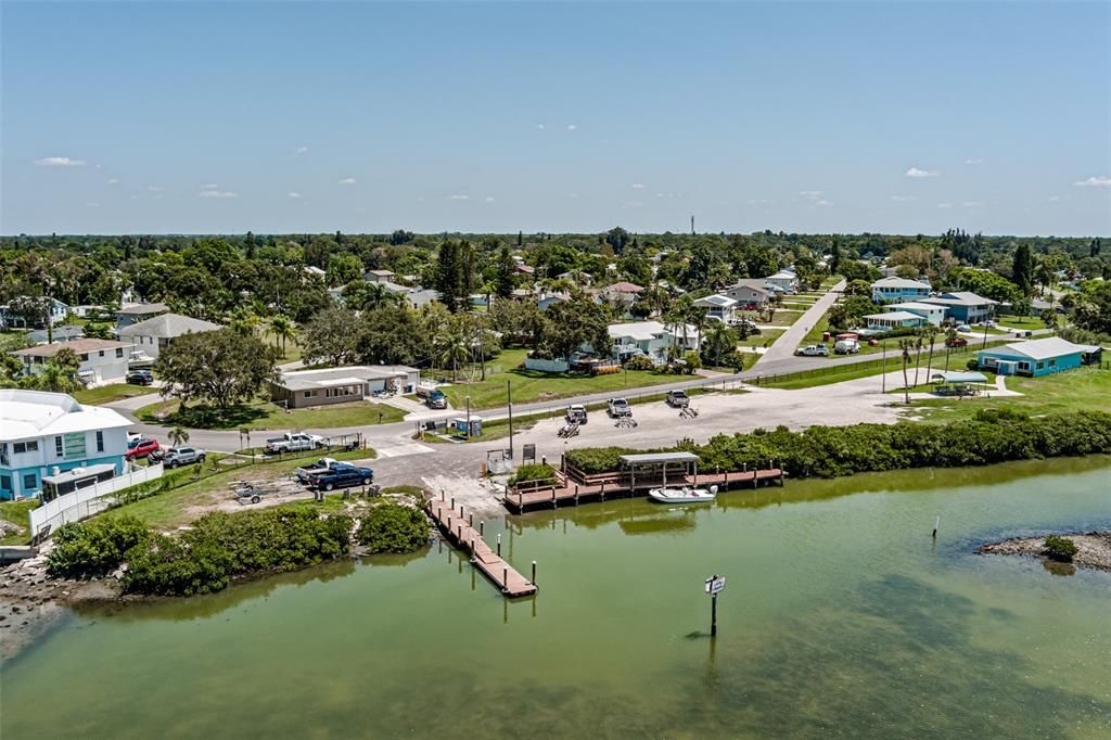 Community Hall and Boat ramp