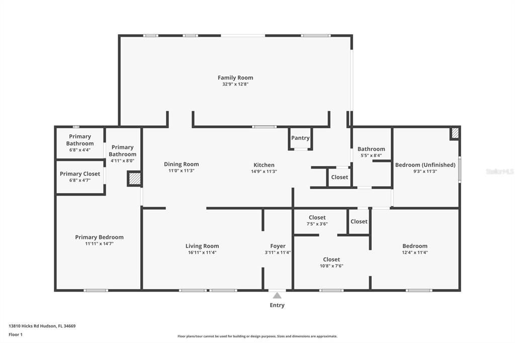 For Sale: $160,000 (3 beds, 2 baths, 1344 Square Feet)