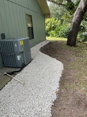 Side yard near Generator