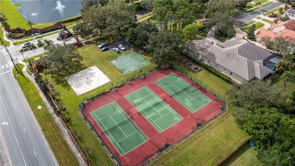 Turtle Creek Tennis and Basketball Courts