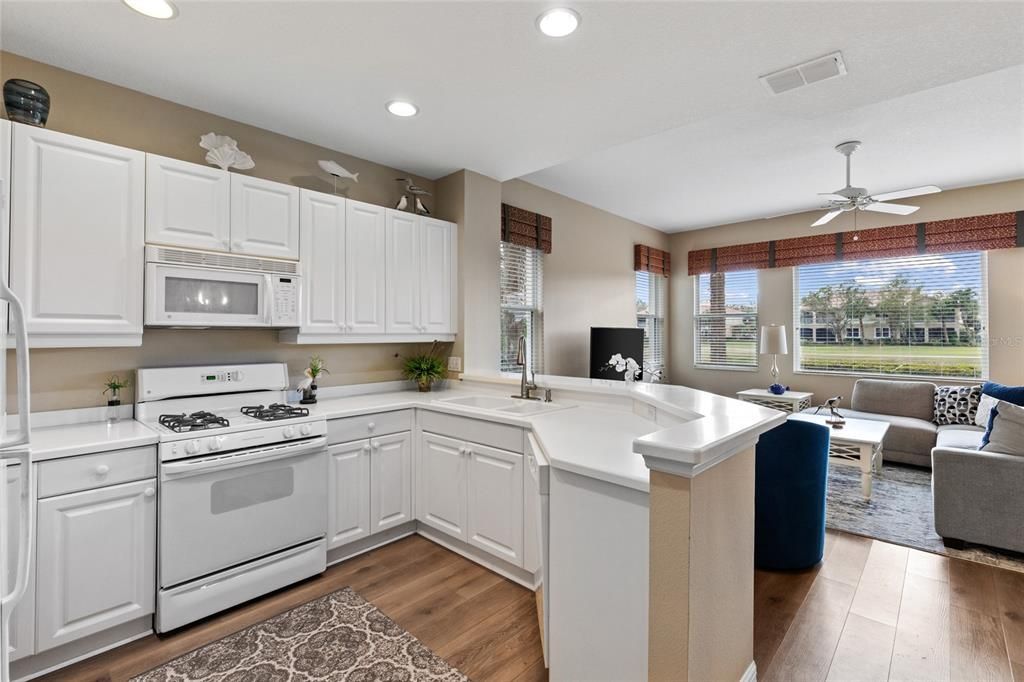 Kitchen with Breakfast bar