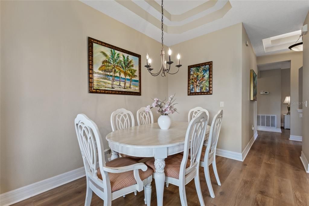 Dining area next to Kitchen