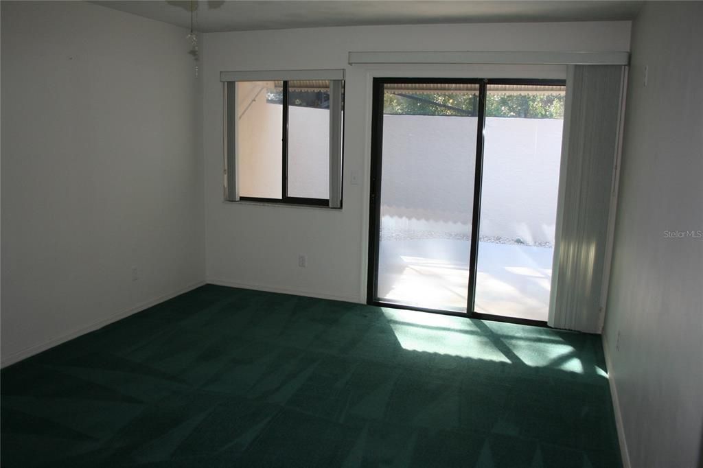 Master Bedroom with entry to Lanai