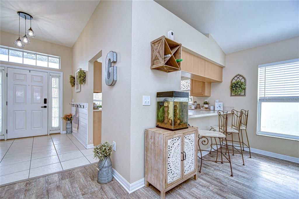 FOYER TO KITCHEN