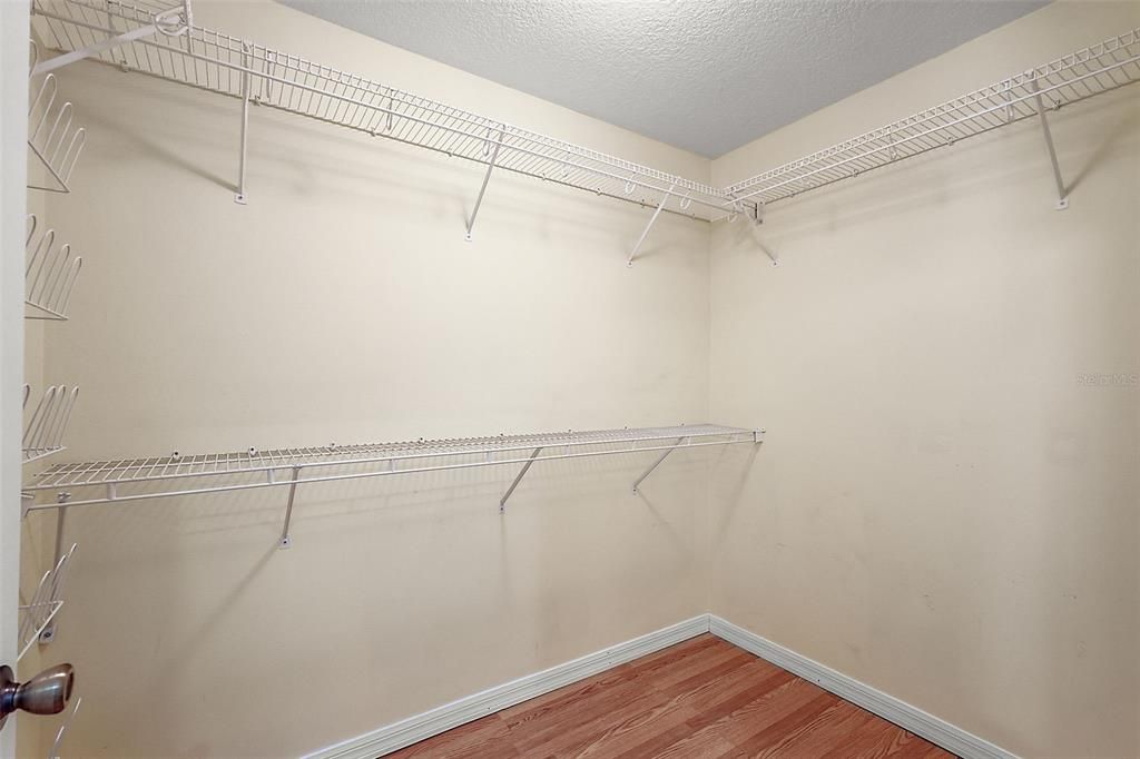 Primary Walk In Closet