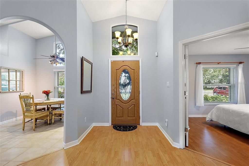 Foyer and Formal Dining Room