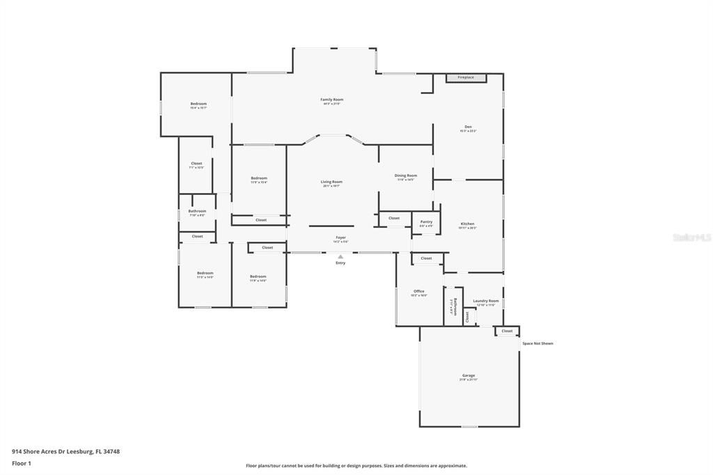 Floor plan (estimated)