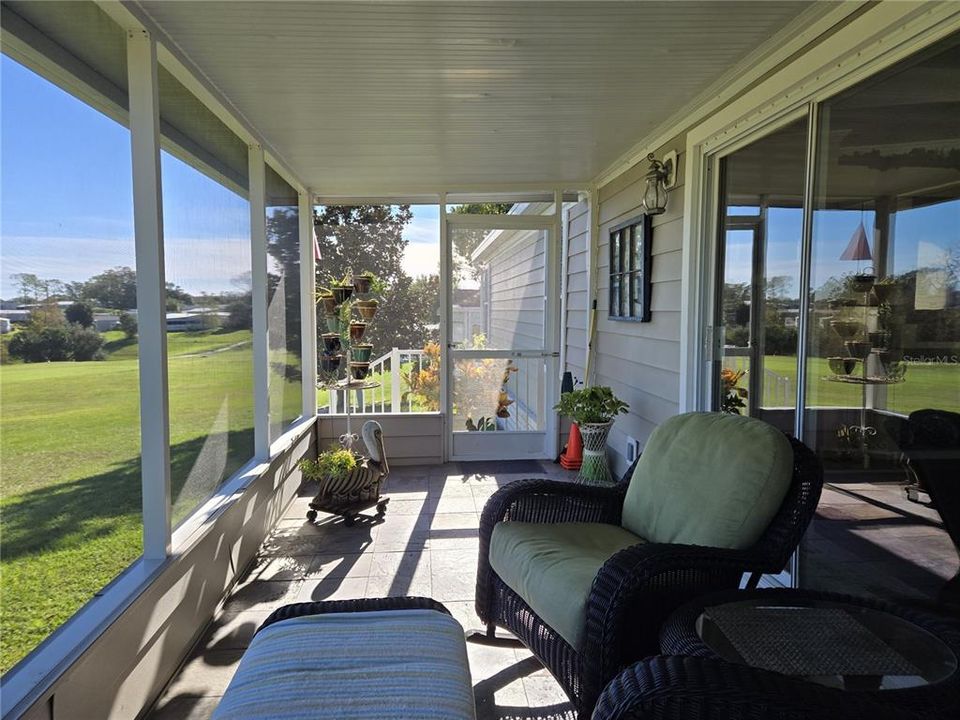 screened patio