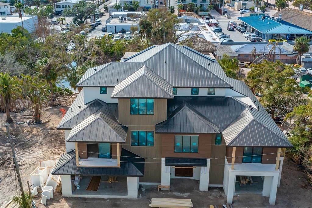 New construction home being built on Sabal