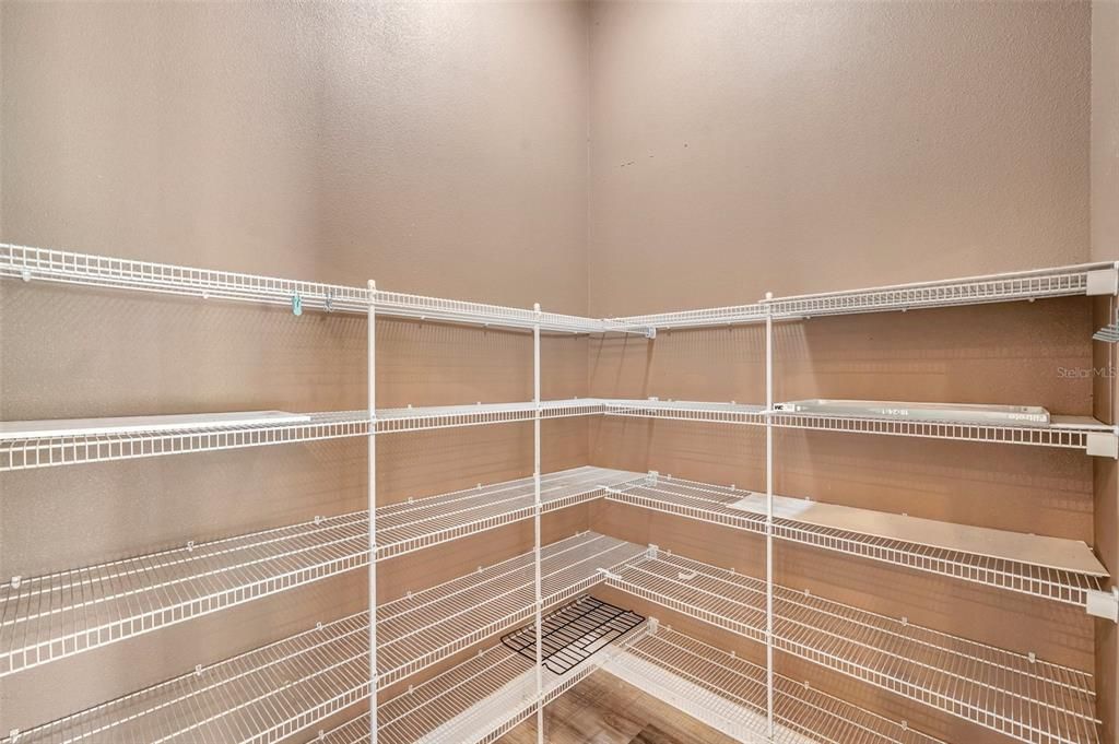 large walk in pantry