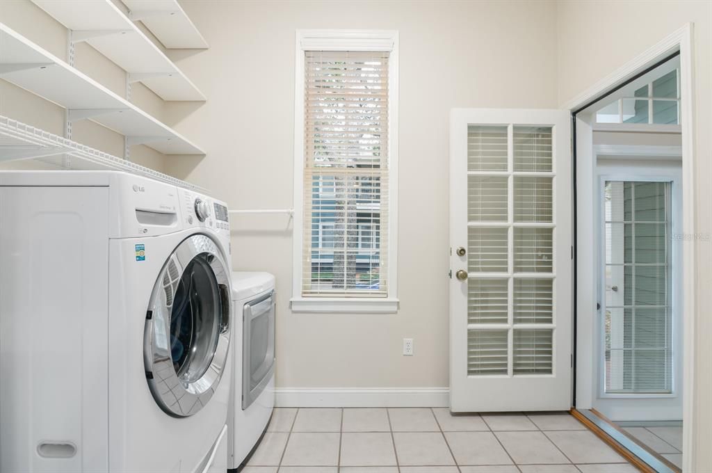 Main home Laundry Room w/Tub