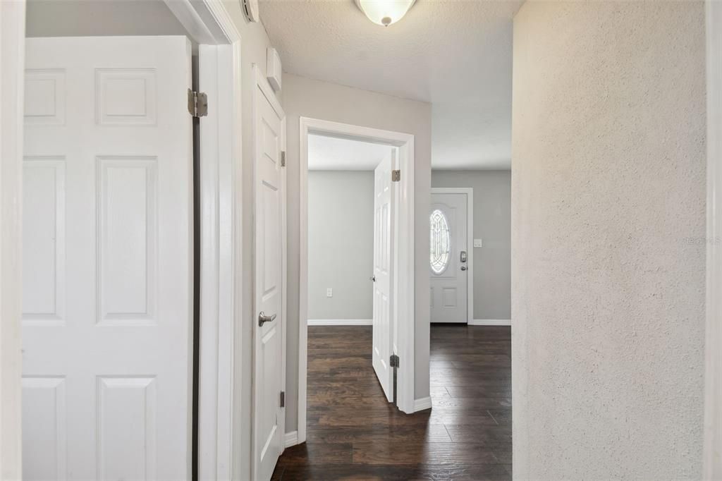 Entrance to Bedroom #1 (front of house)