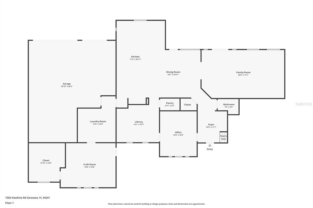 1st Floor Floorplan