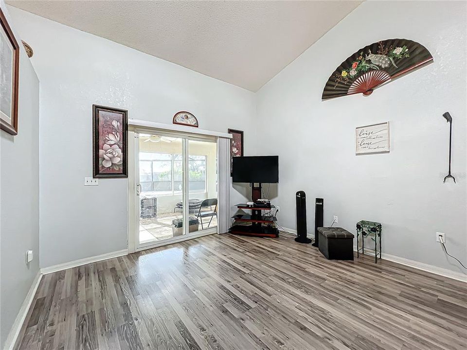 Love this living room space, floors are newer