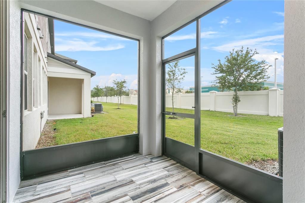 Covered Screened In Patio