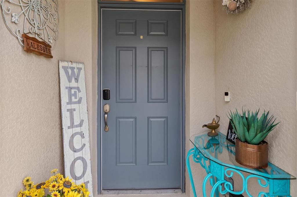 Screened entry