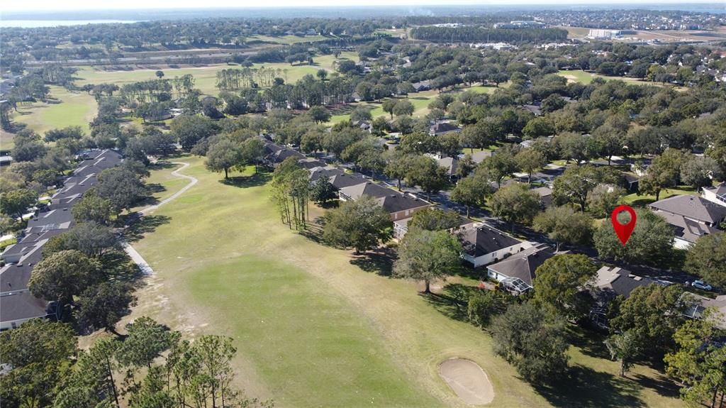 Overview down the 15th Fairway