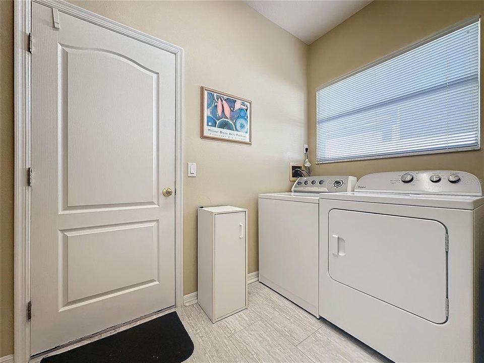 separate laundry room