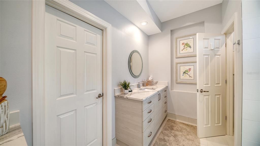 A NICE WALK IN CLOSET, SEPARATE WATER CLOSET