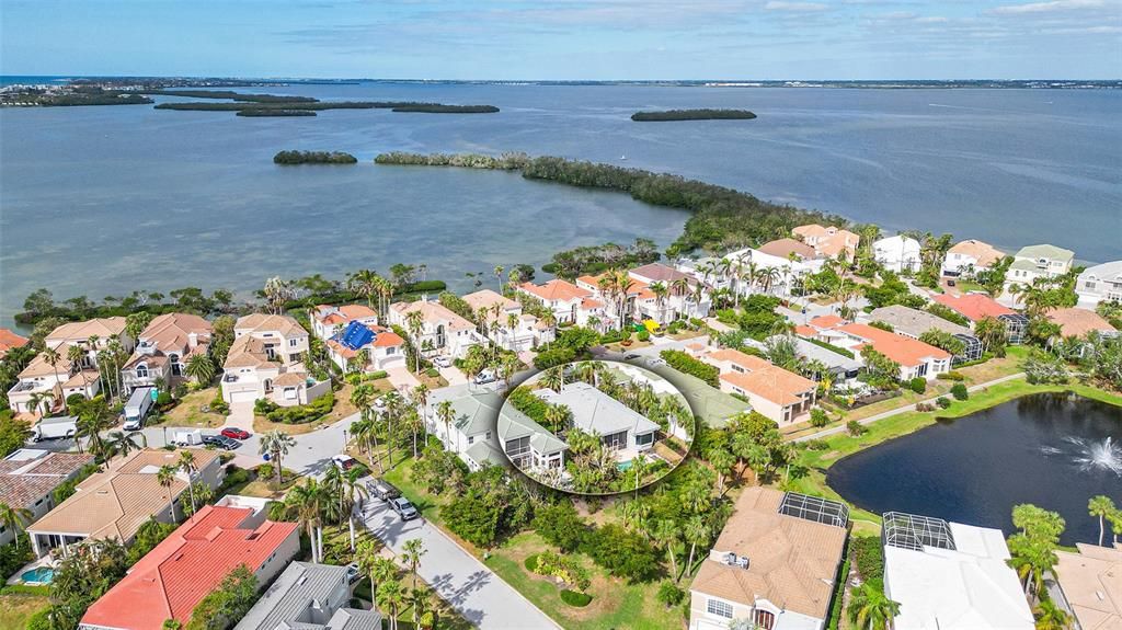 SARASOTA BAY IS A 5 MINUTE KAYAK RIDE AWAY !