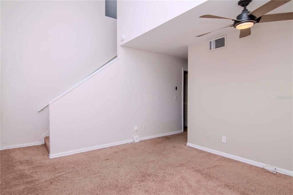 Master Bedroom (stairway to loft)