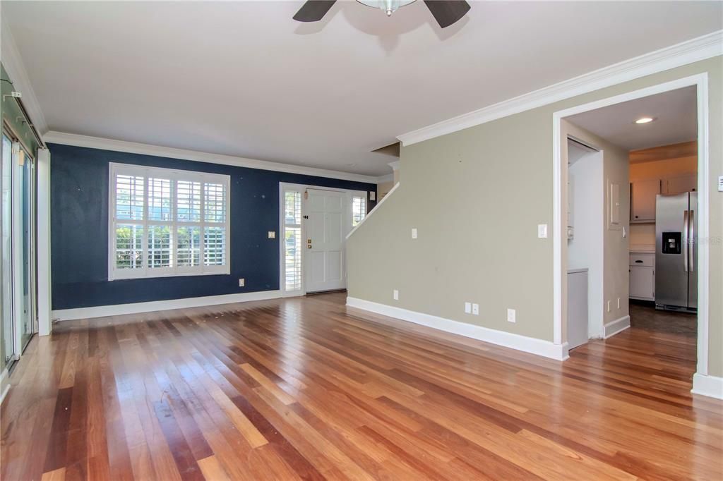 Entryway & Living Room