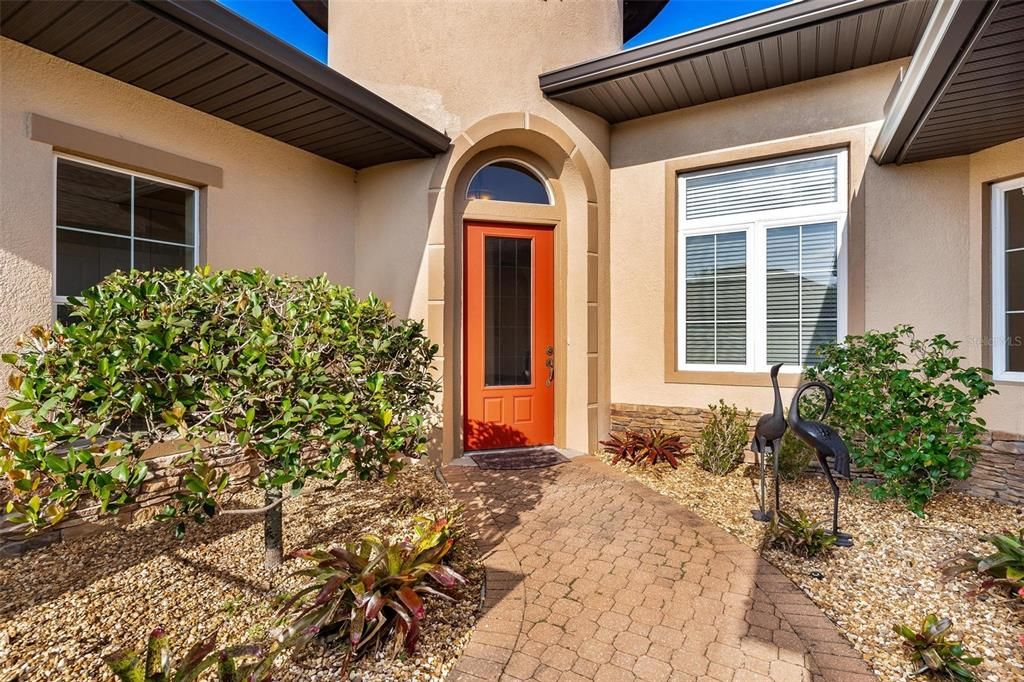 Love this entrance leading to Foyer...