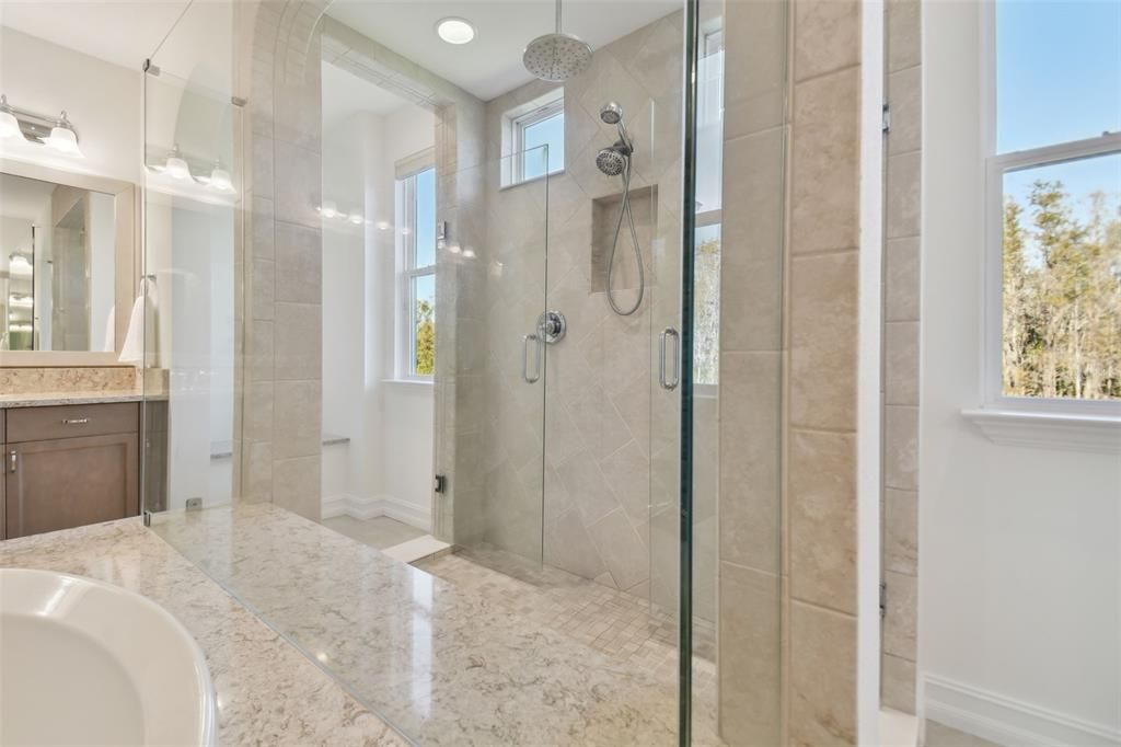 Primary Bathroom- Shower