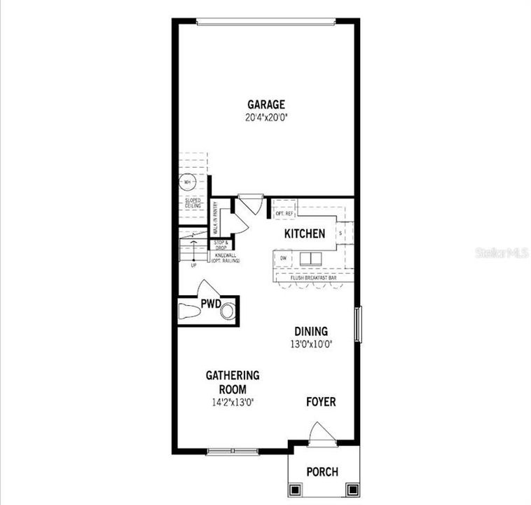 Catalina II Floorplan - First Floor