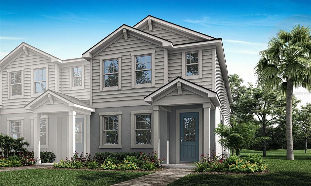 Architect's Rendering - Low Country Elevation