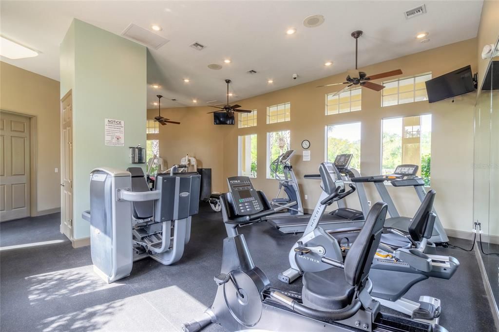 Fabulous exercise room