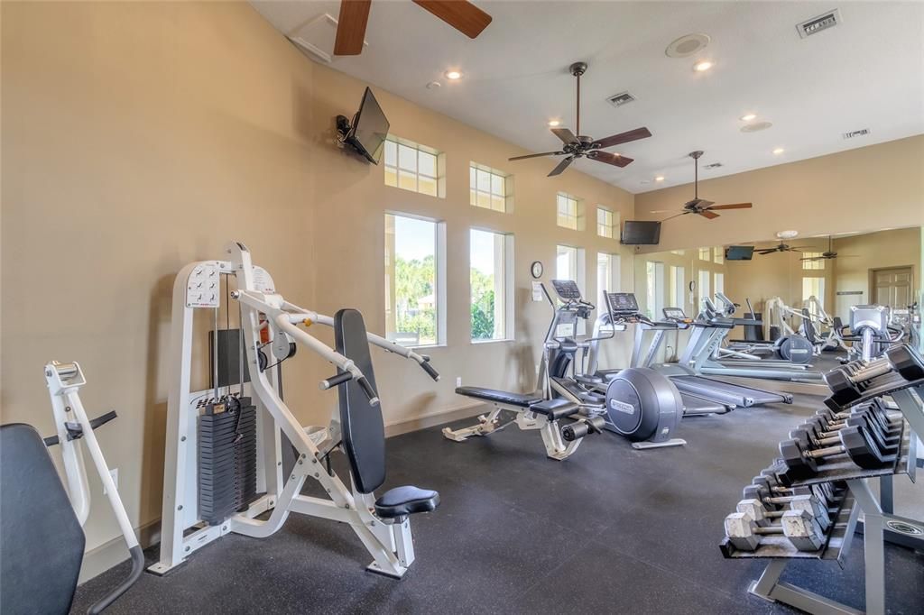 Fabulous exercise room