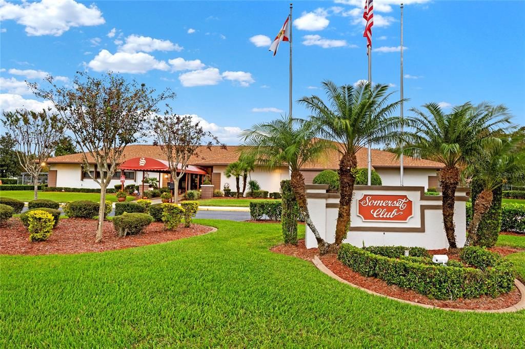 Somerset Village - clubhouse entrance