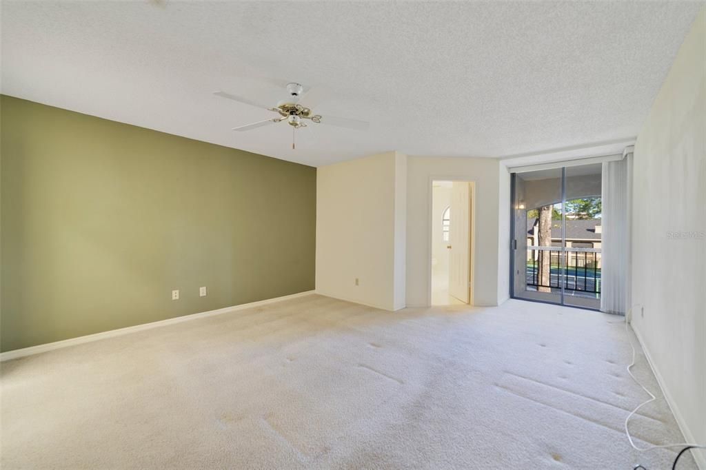 Primary Bedroom with Patio Access