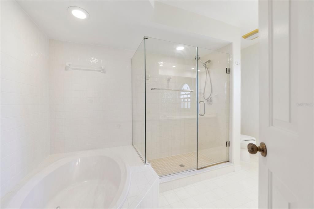 Primary Bath with Separate Tub and Shower