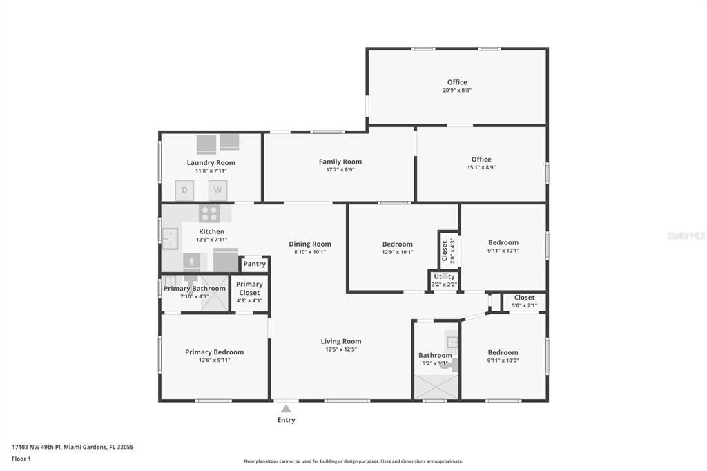 На продажу: $660,000 (6 спален, 2 ванн, 1774 Квадратных фут)