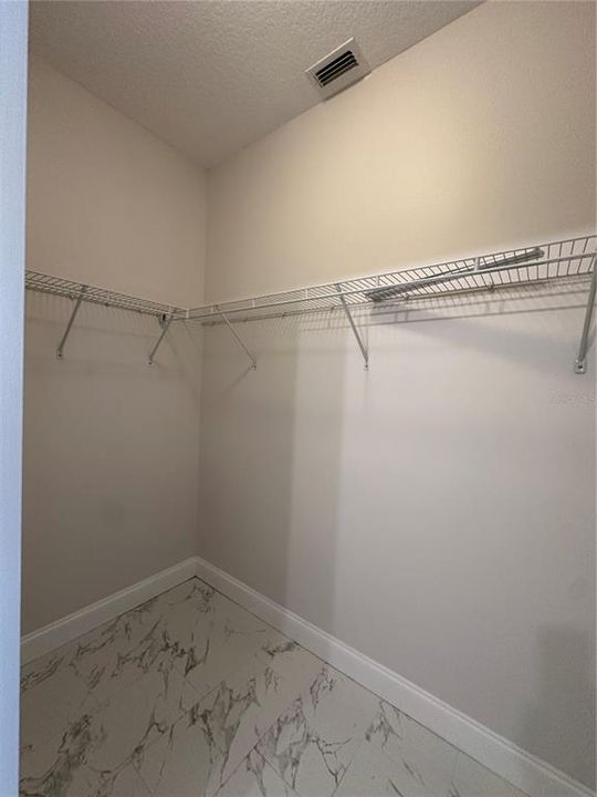 PRIMARY WALK IN CLOSET