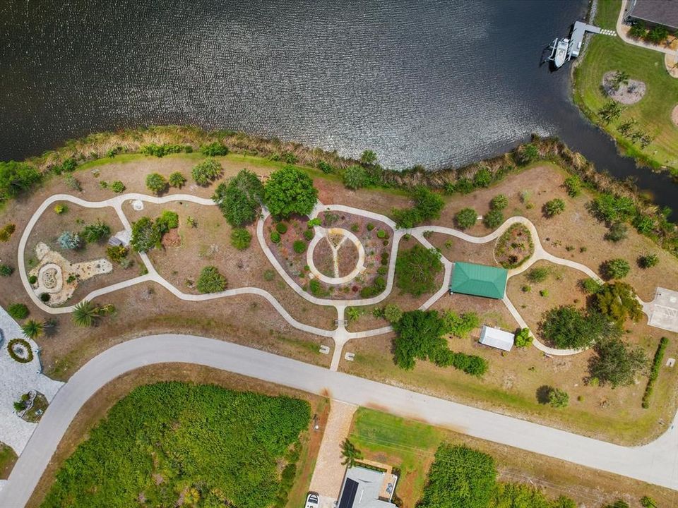 The Learning Garden Aerial