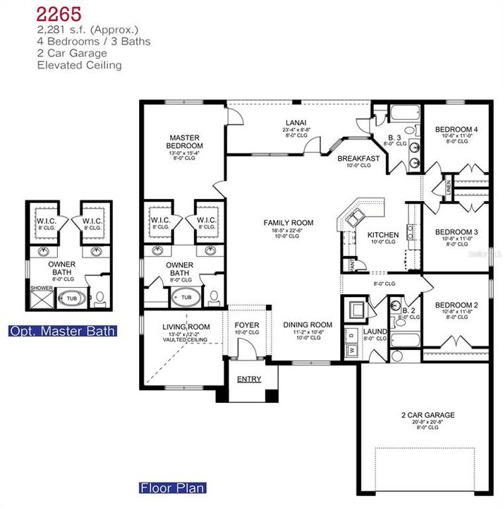 For Sale: $390,100 (4 beds, 3 baths, 2265 Square Feet)