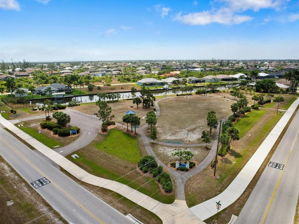 San Domingo Park Aerial