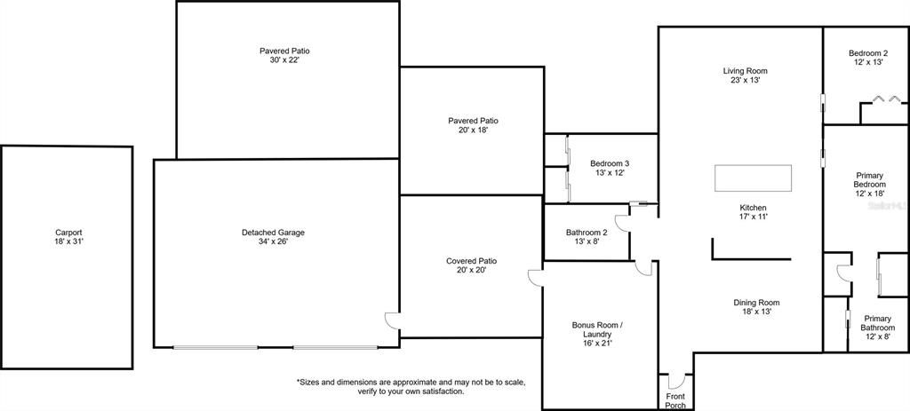 На продажу: $575,000 (3 спален, 2 ванн, 2218 Квадратных фут)