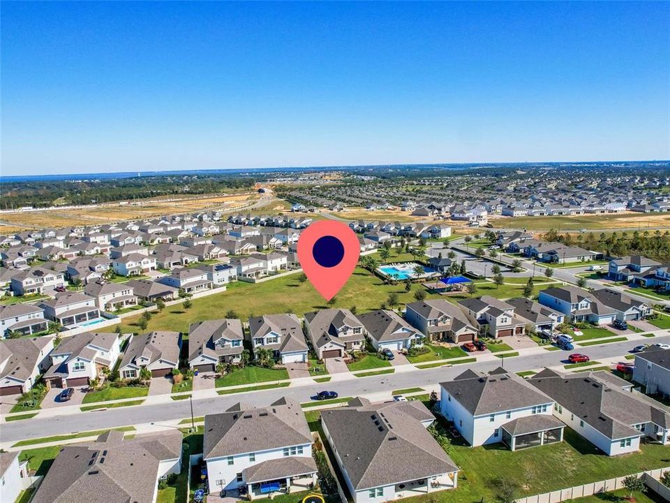 Aerial View Of The Home/Community