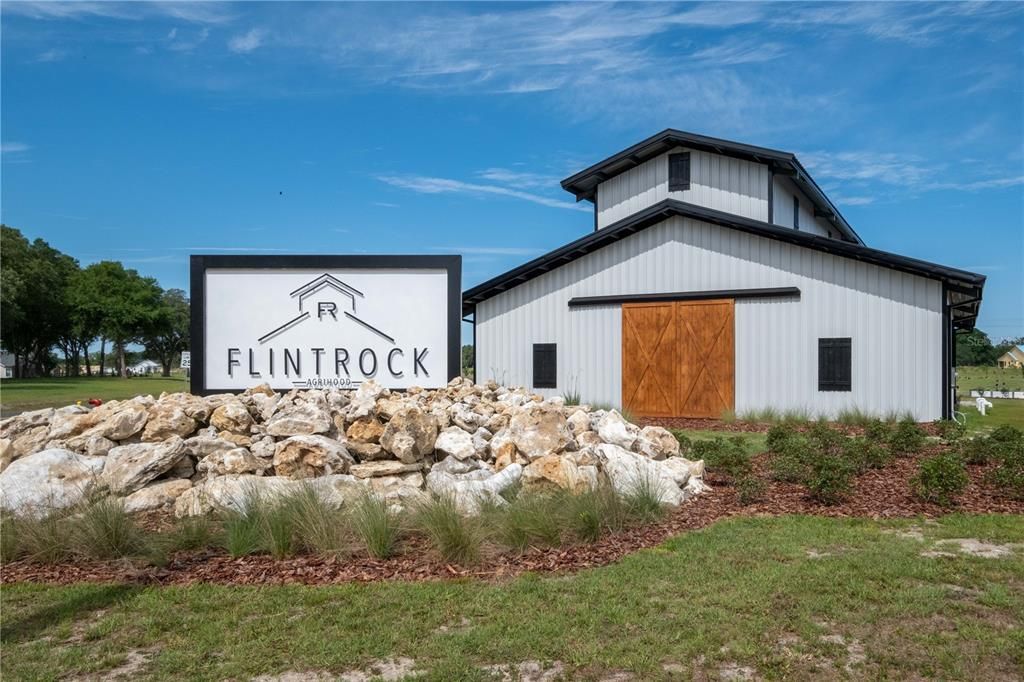 Flint Rock Entry Barn