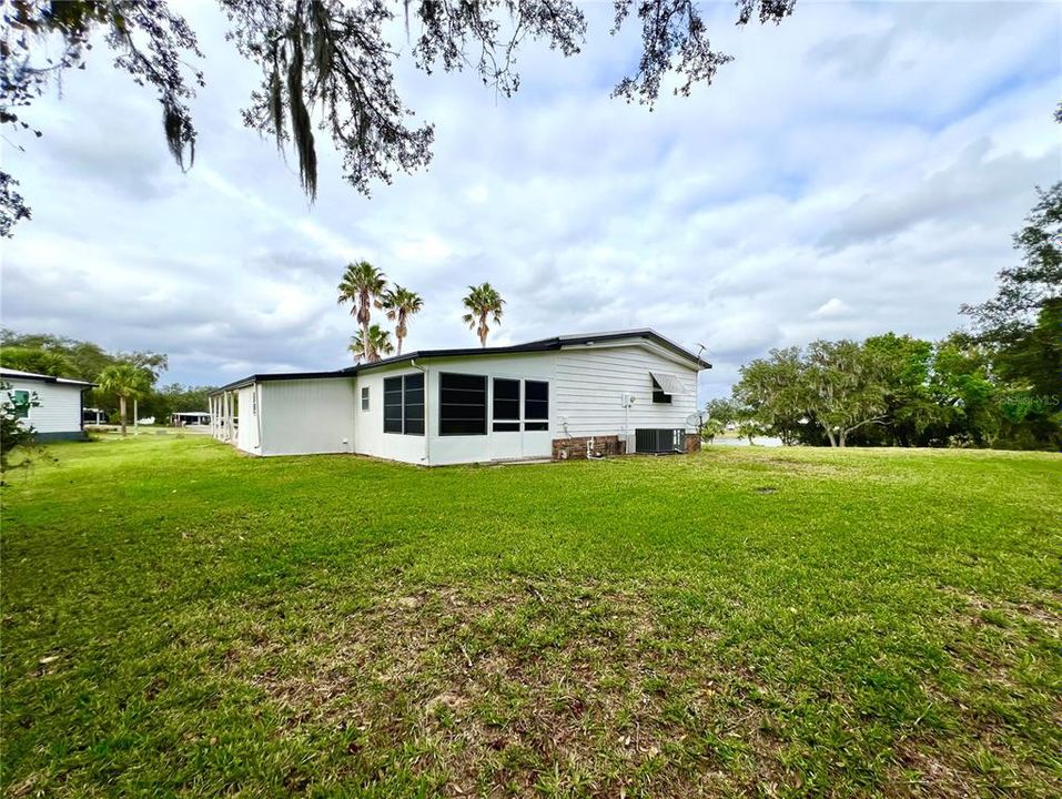 view of back of home