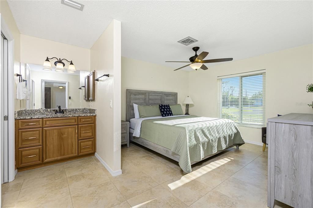 Primary Bedroom with Ceiling Fan