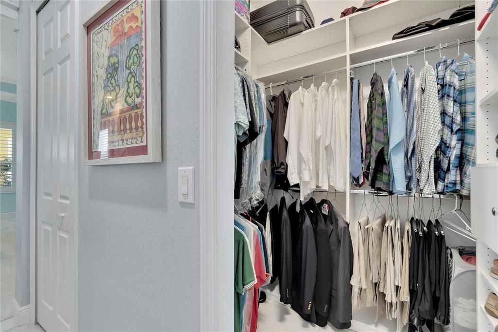 Primary Walk-in Closet