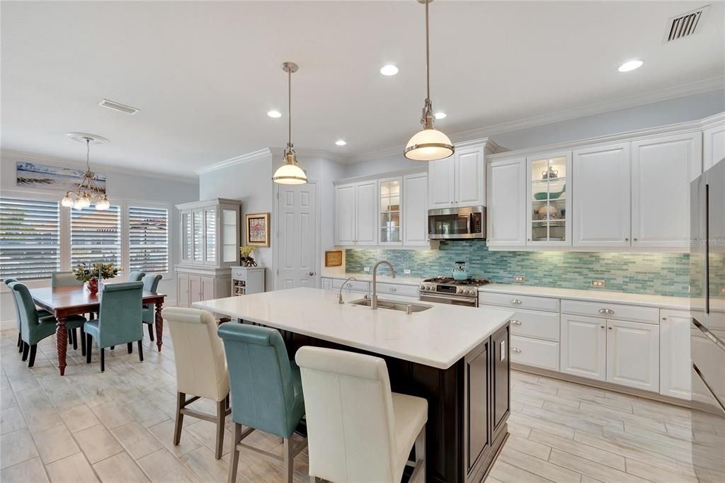 Kitchen and Dining Area